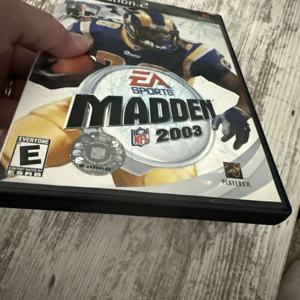 Madden NFL 2003 (Sony‎ PlayStation 2, 2002) With Manual